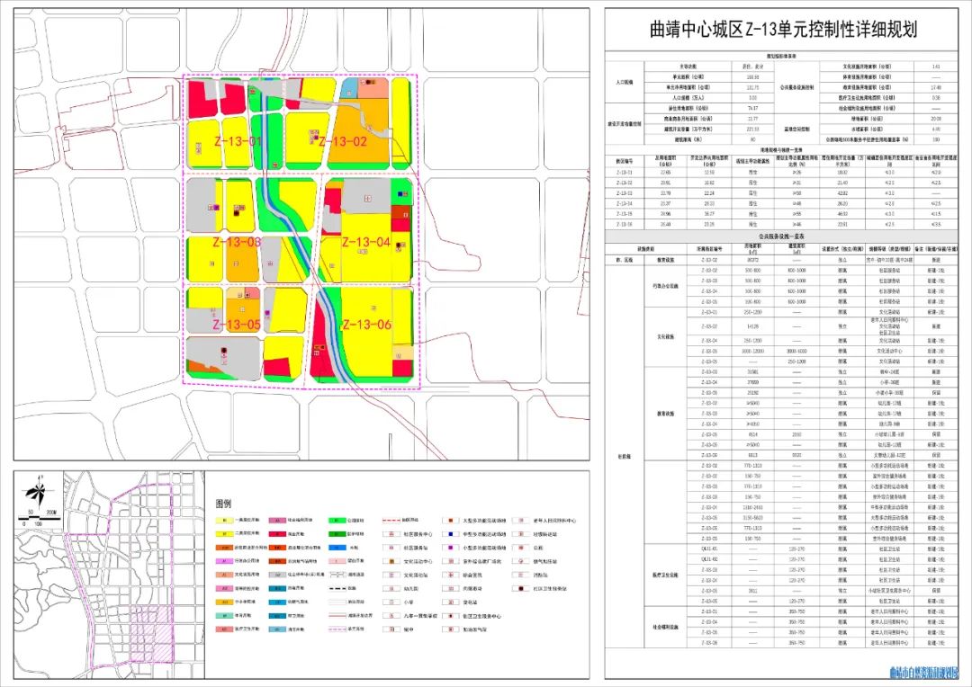 曲靖市南片区控规图图片