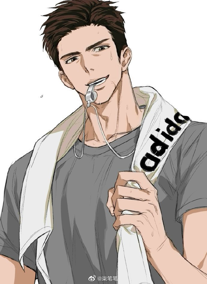 太太笔下全员西装的灌篮高手,太过帅气!