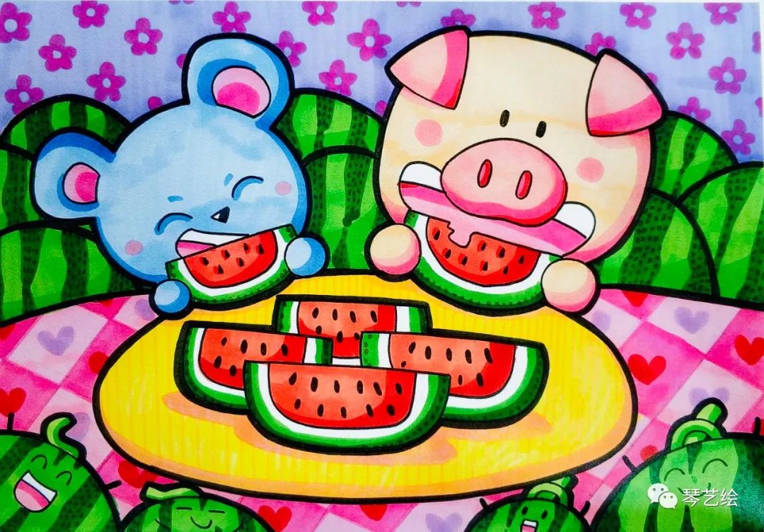 素材分享:考级漫画一级素材