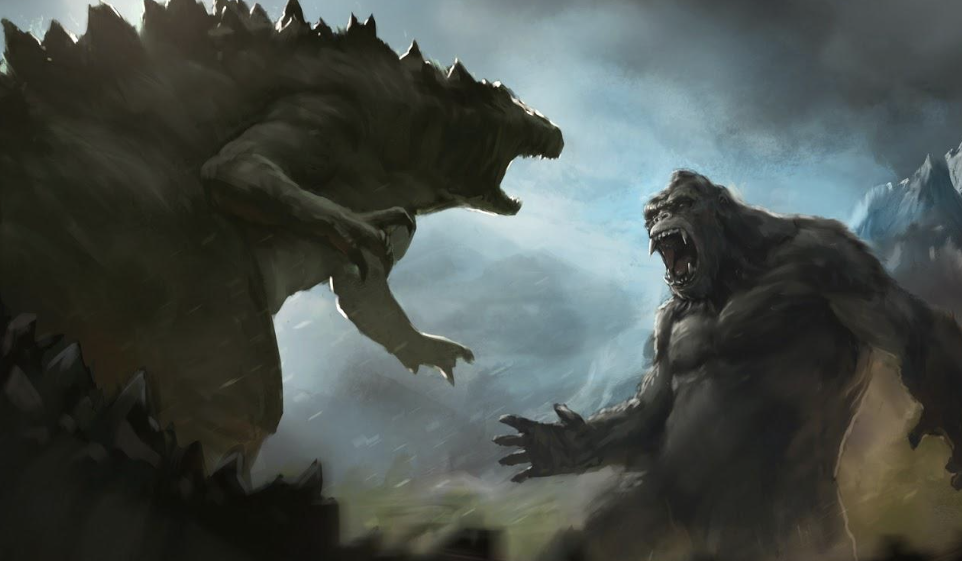 金刚遭遇怪物一览,上古金刚王现身,谁才是空心大地真正主宰?