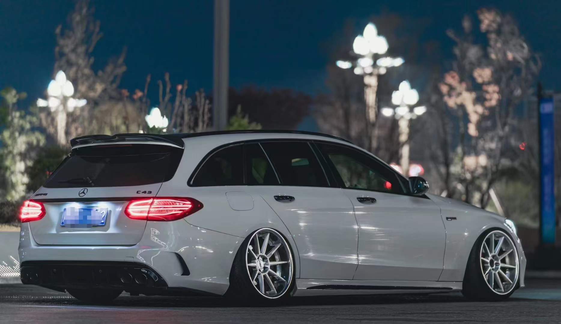 最美姿态瓦罐 奔驰s205改装airbft气囊减震