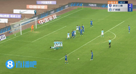 谢鹏飞戴维森进球时刻_中超武汉三镇对阵广州城比赛结果_中超-宋文杰传射吉列尔梅双响 广州城4-1河北