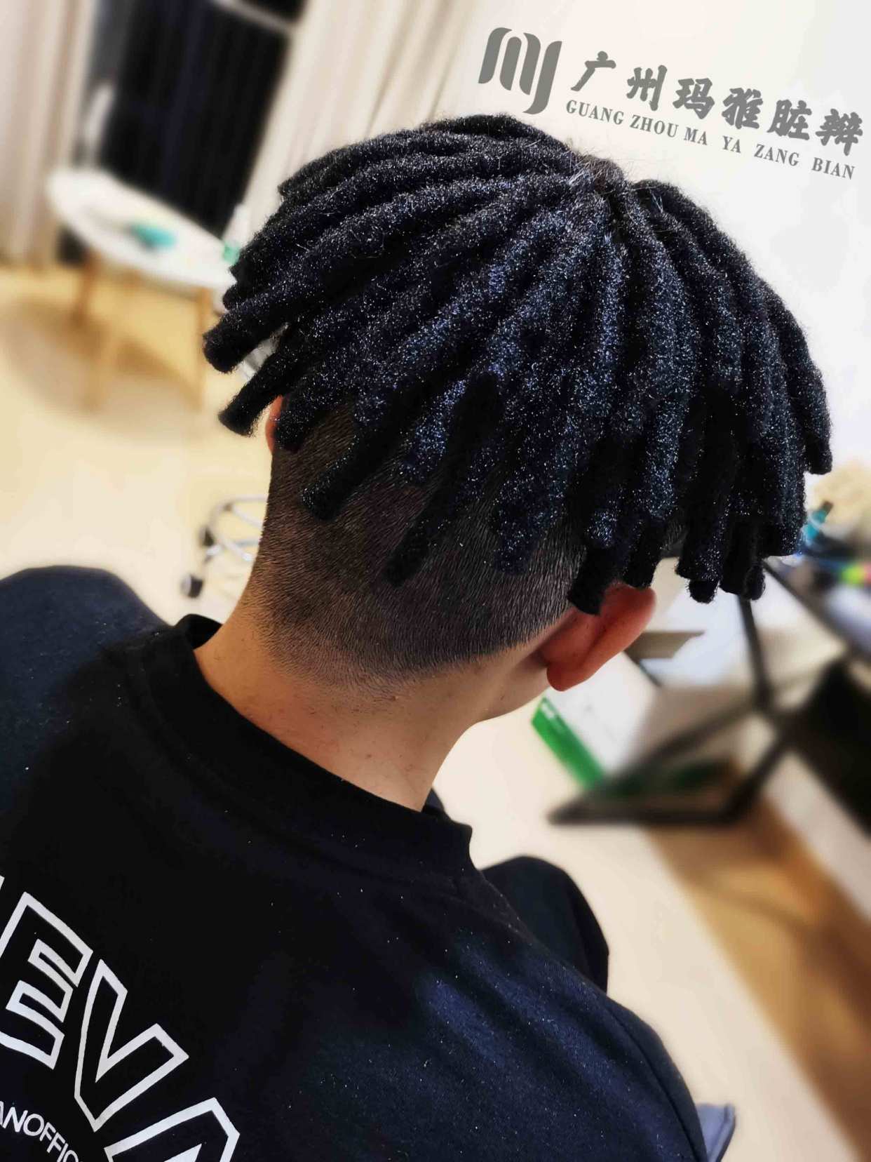 短盆栽脏辫—【广州玛雅脏辫】