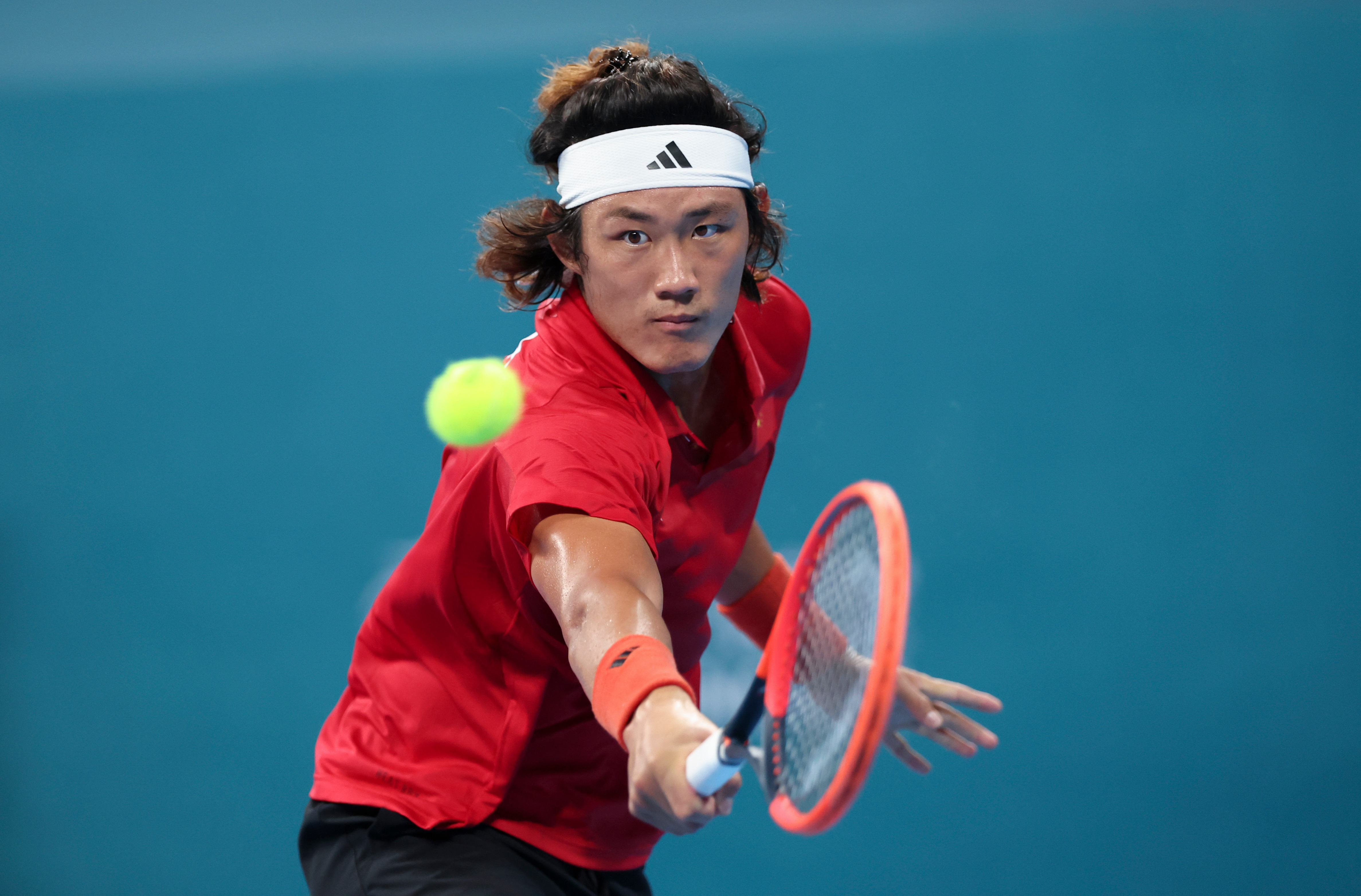 (杭州亚运会)网球——张之臻夺得男单冠军