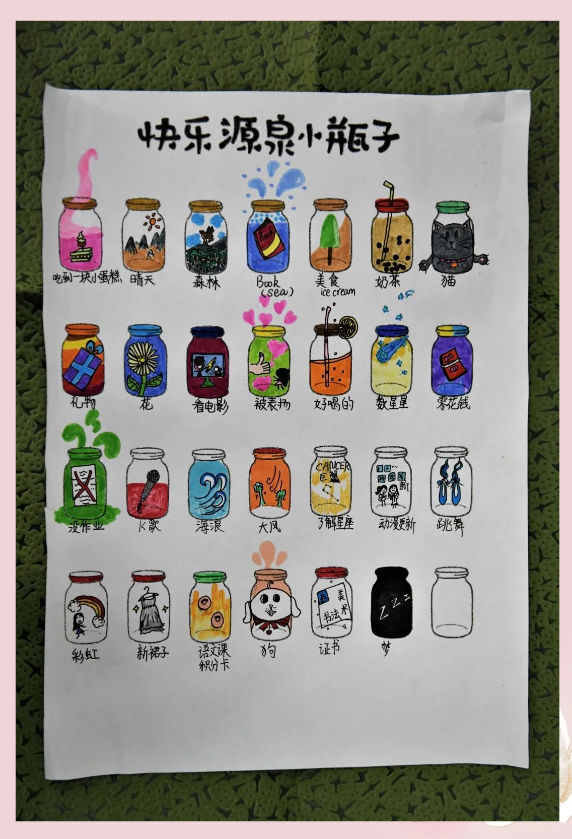 快乐源泉小瓶子:孩子们的情绪课堂之旅
