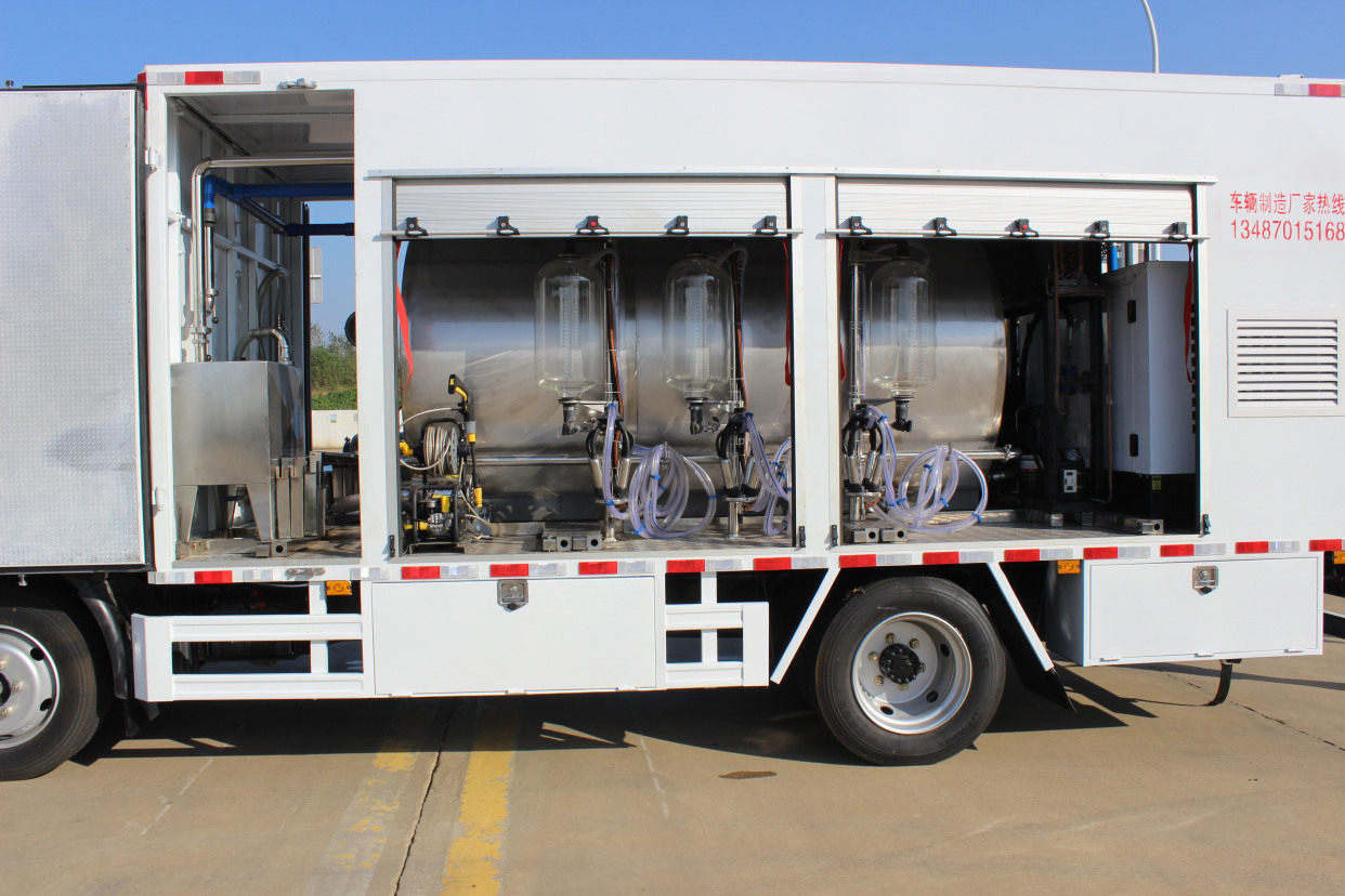 移动挤奶车的突出特点