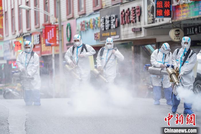 (抗击新冠肺炎)广西南宁:虎邱村解封 防疫不松懈