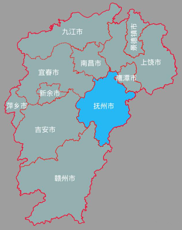 抚州市高新区地图图片