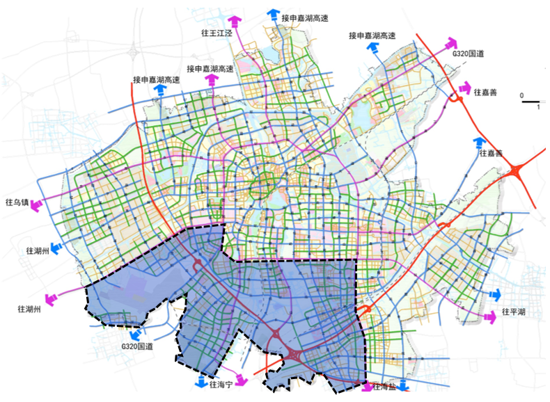 嘉兴机场枢纽与高铁南站枢纽间骨干道路交通协同发展规划