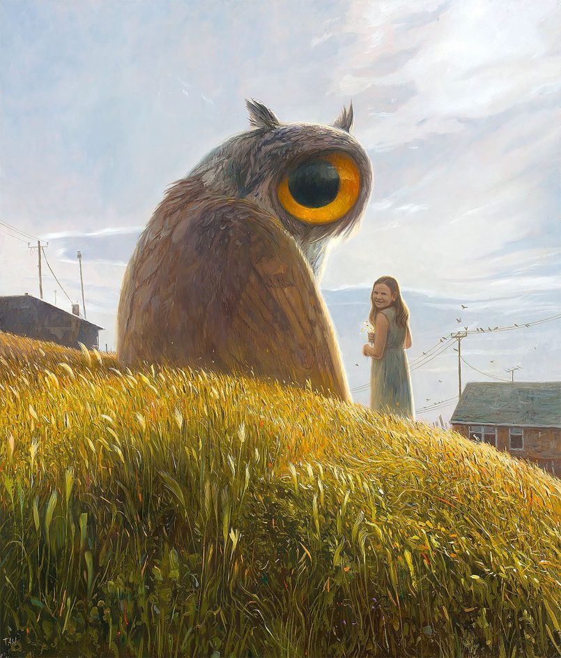 shaun tan空灵的绘画和插图