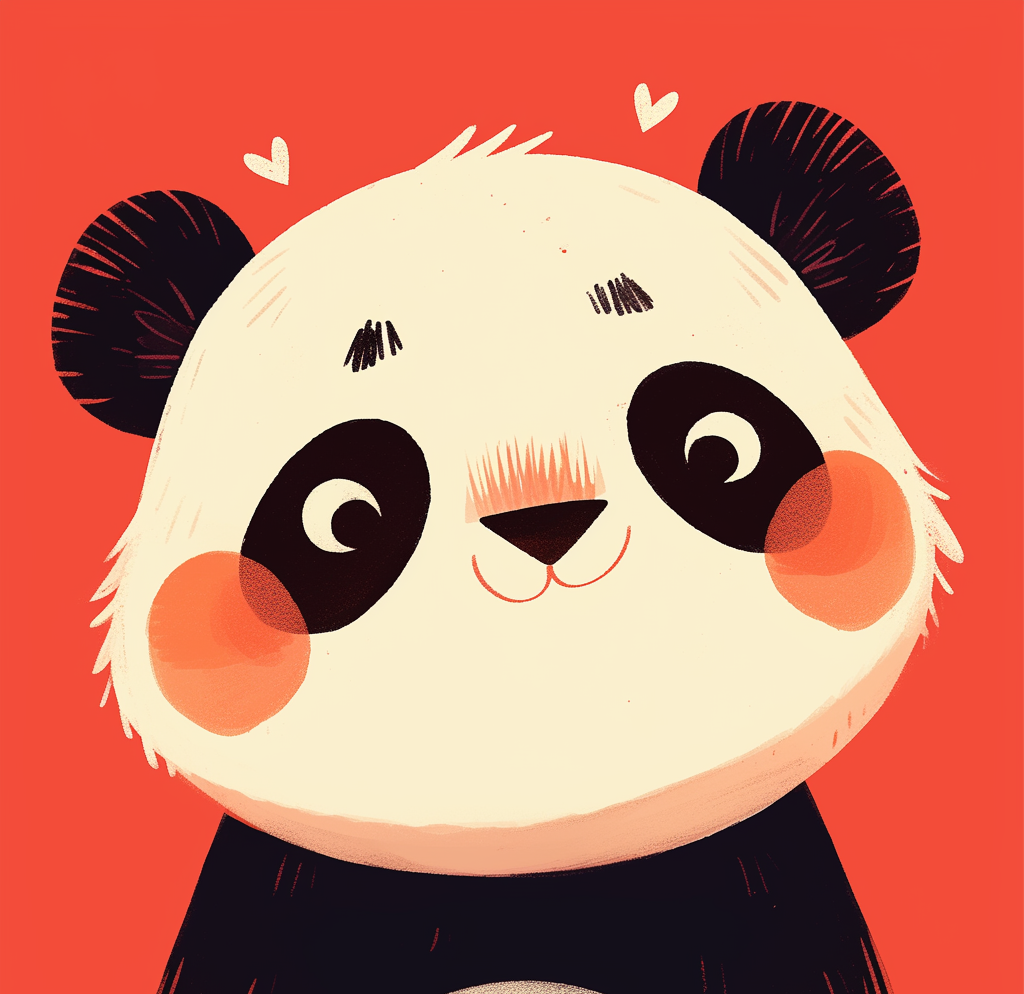简约大熊猫wechat头像及多样自然风光欣赏