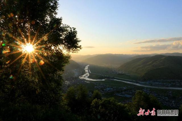 洮河:一曲清流润岷县 田畴沃野织锦绣