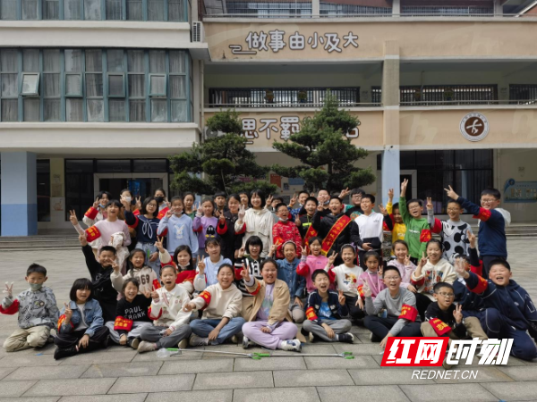 芙蓉区大同古汉城小学:春风十里无限好 爱绿护绿正当时