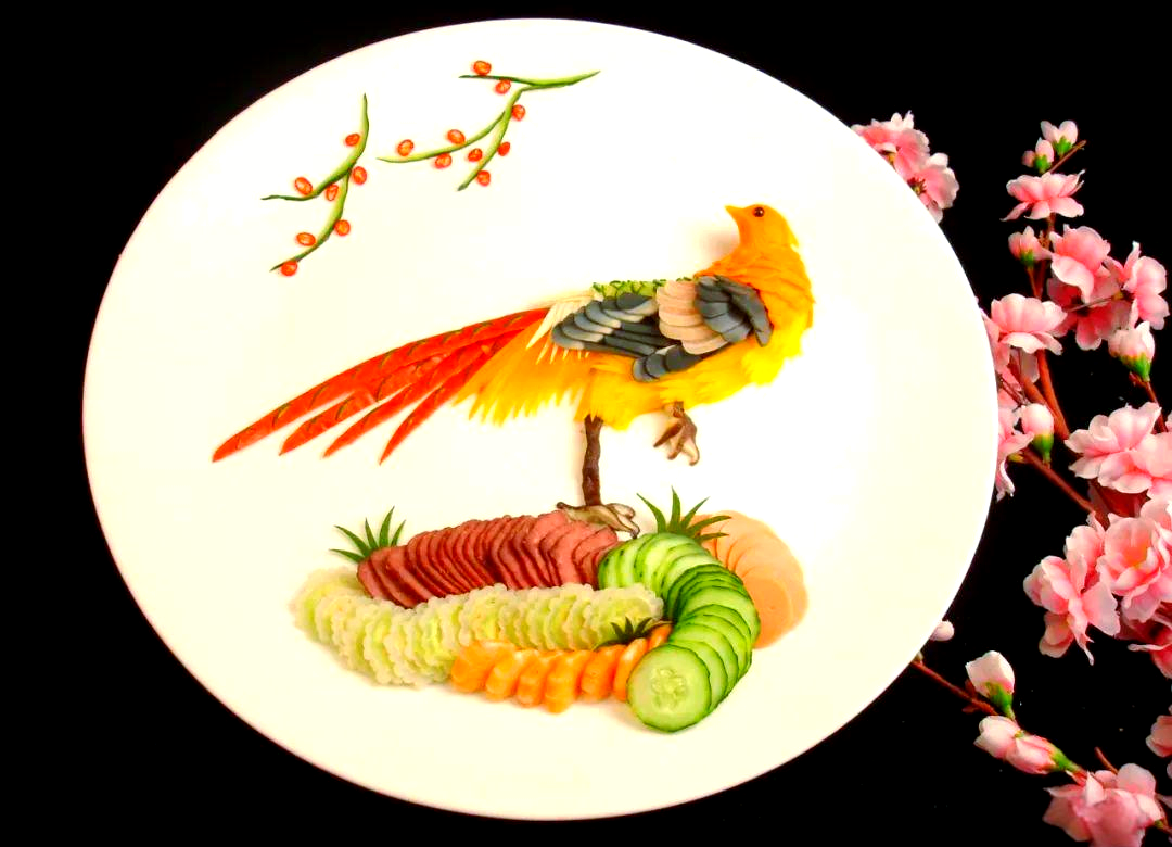 冷拼艺术大揭秘:花色拼盘的魅力与技巧