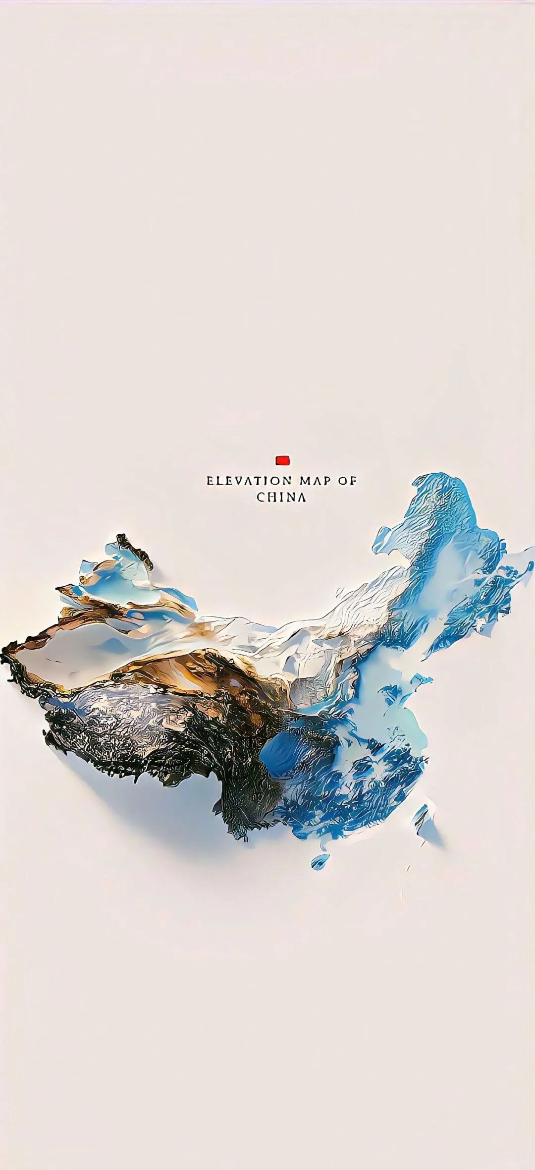 中国各省地理地图高清手机壁纸精选
