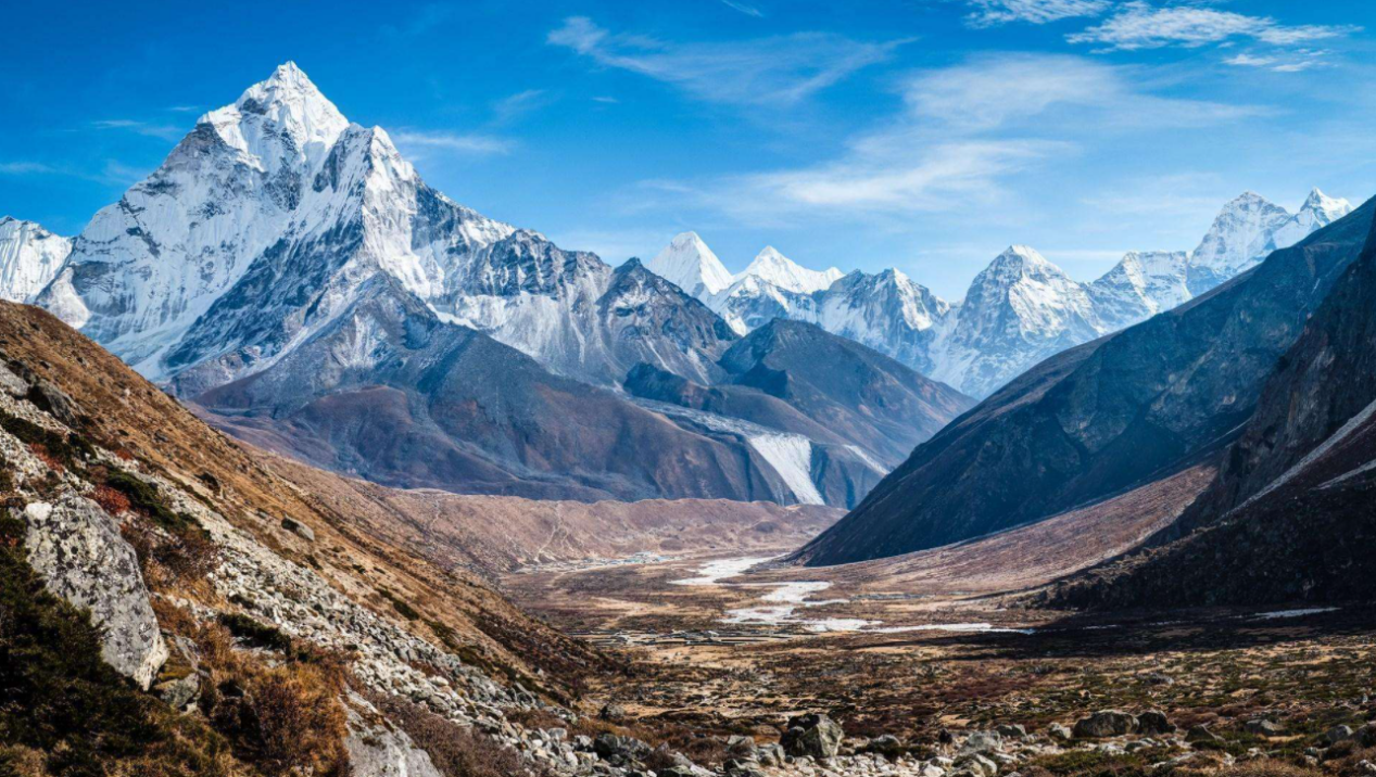 喜马拉雅山 实景图片