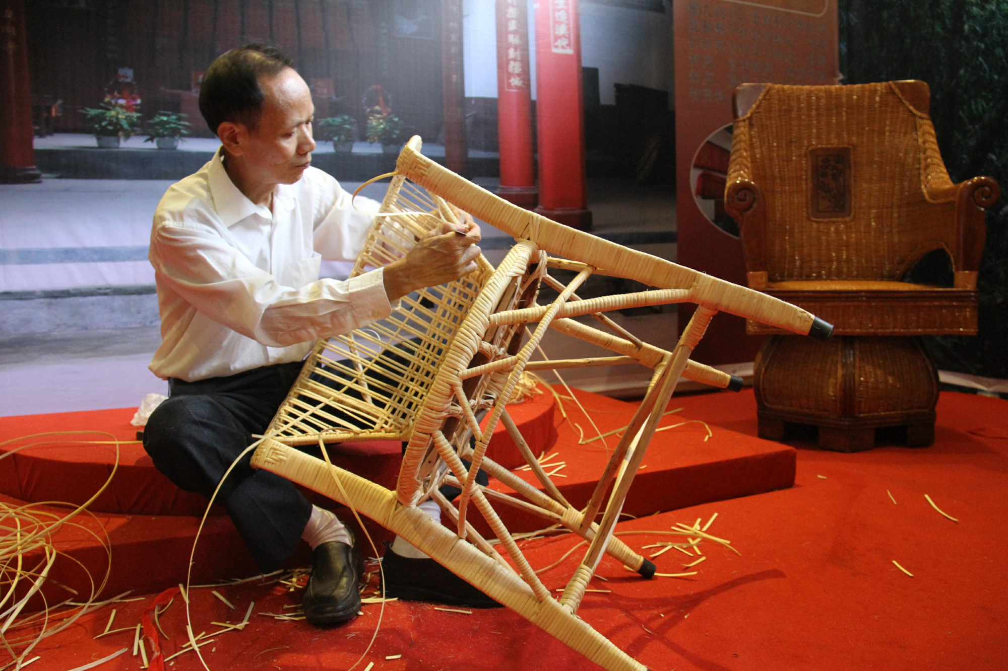 赣州市省级非遗项目——会昌藤器制作技艺