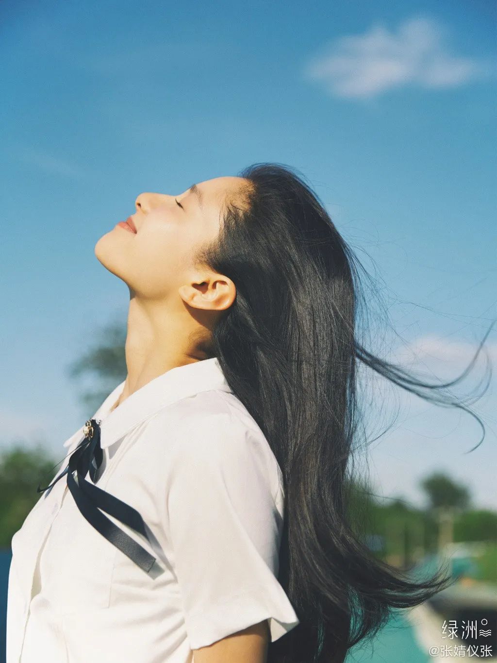 侧脸杀清新图片