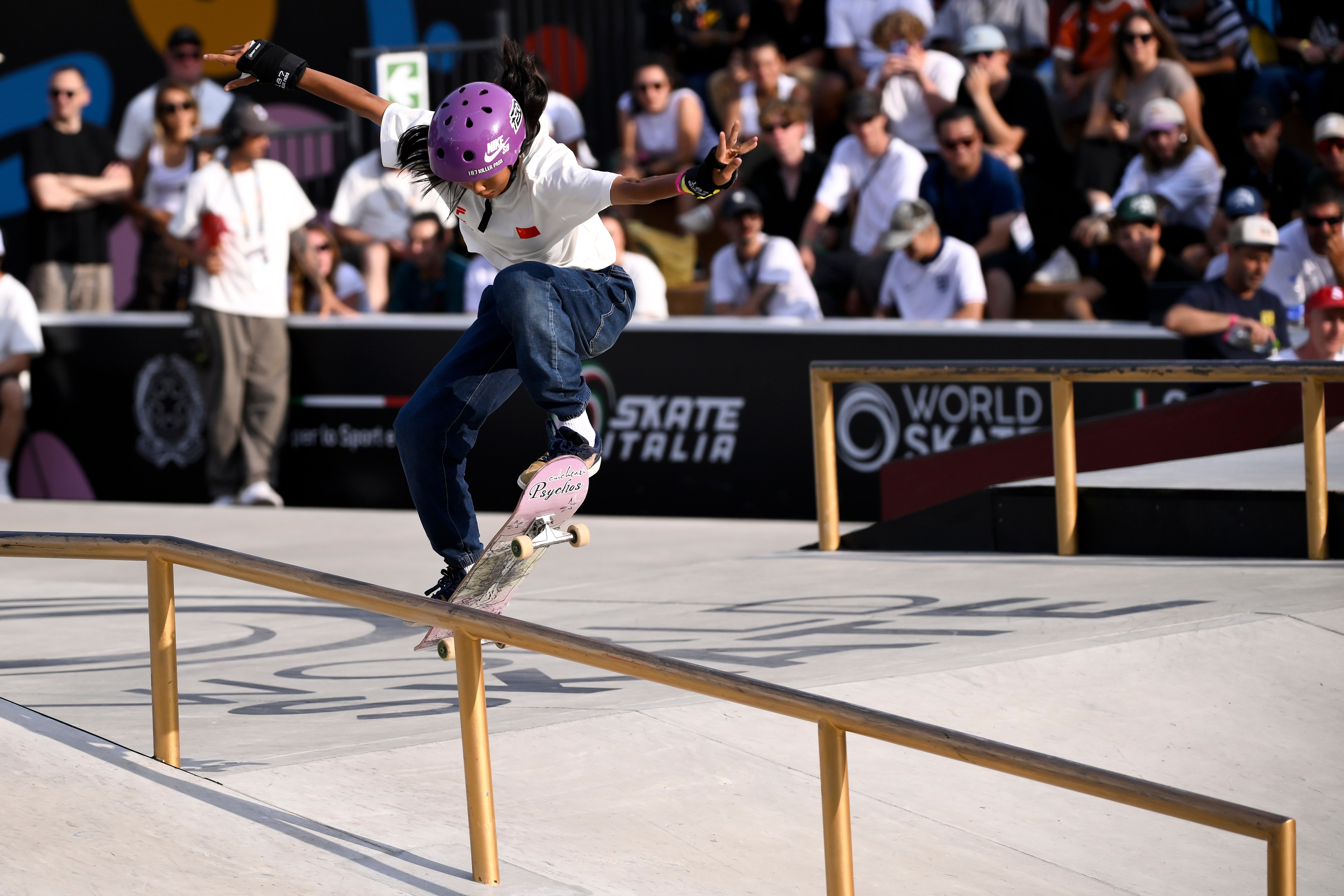 —世界滑板巡回赛街式赛:女子决赛赛况