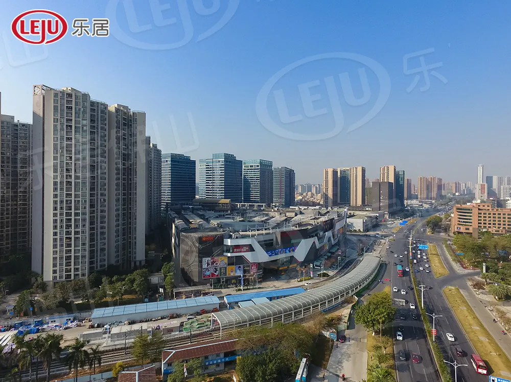 康怡公园站航拍实景图