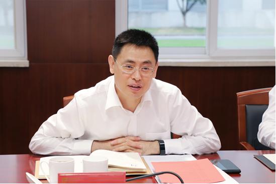 于腾群一行到南京工业大学考察交流