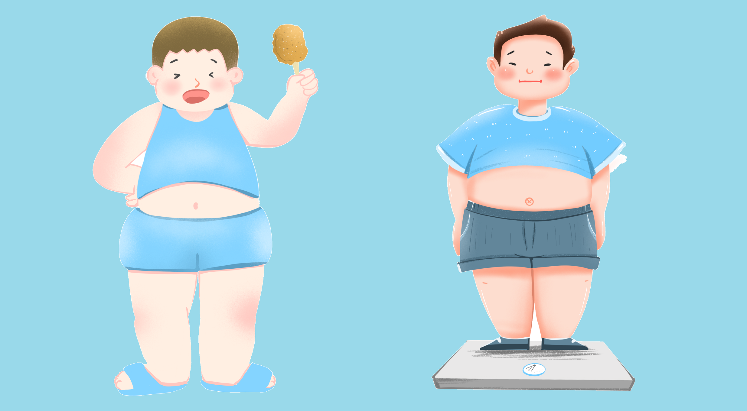 儿童肥胖带来五大健康问题,这道算术题很多家长都值得一做