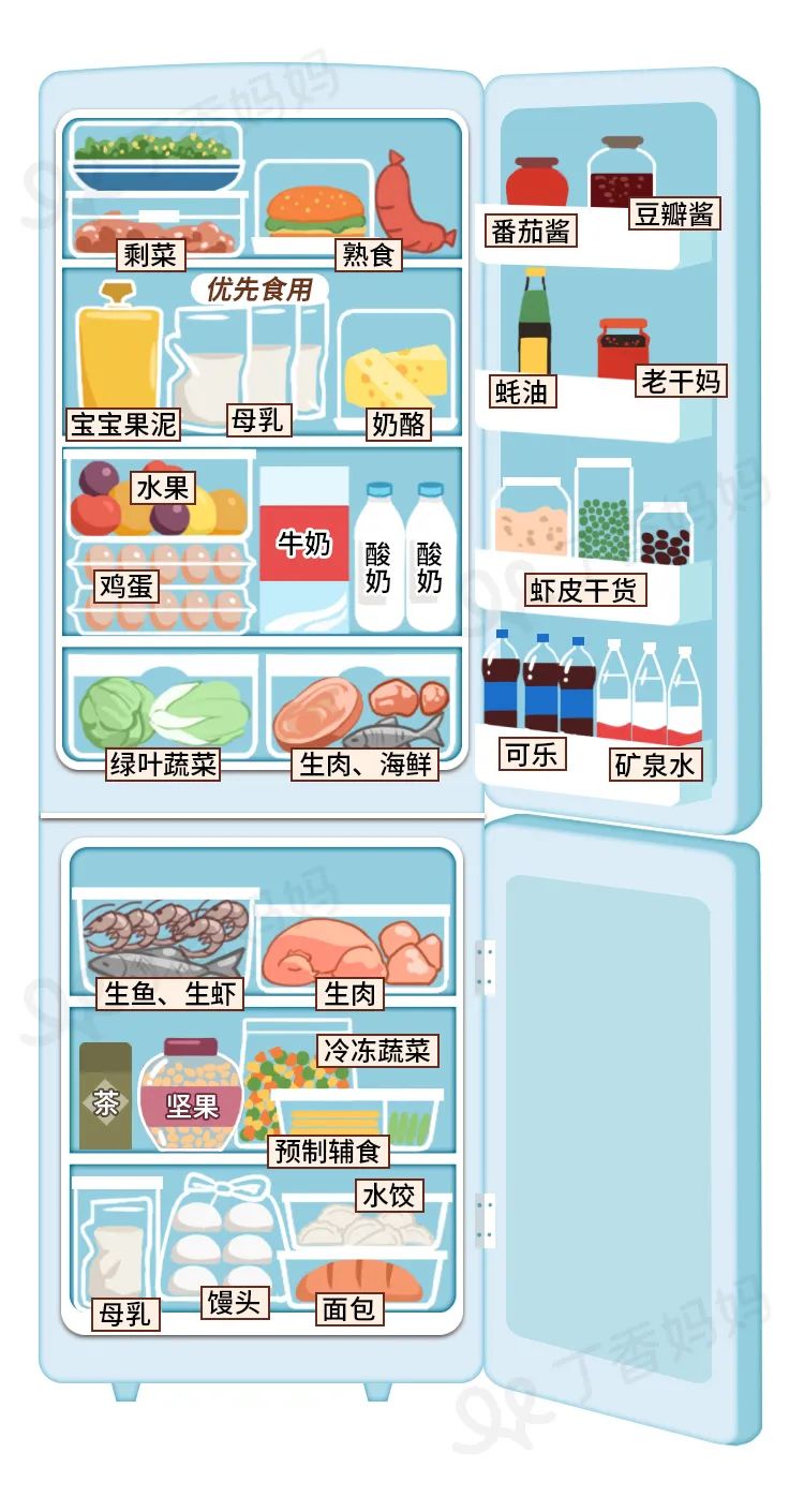 囤菜太多冰箱塞不下一张图教你如何高效收纳