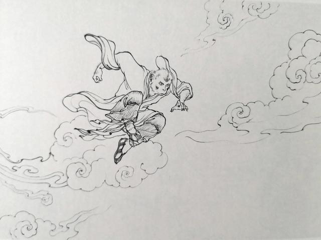 高清《西游记》故事线描集喜欢的收藏