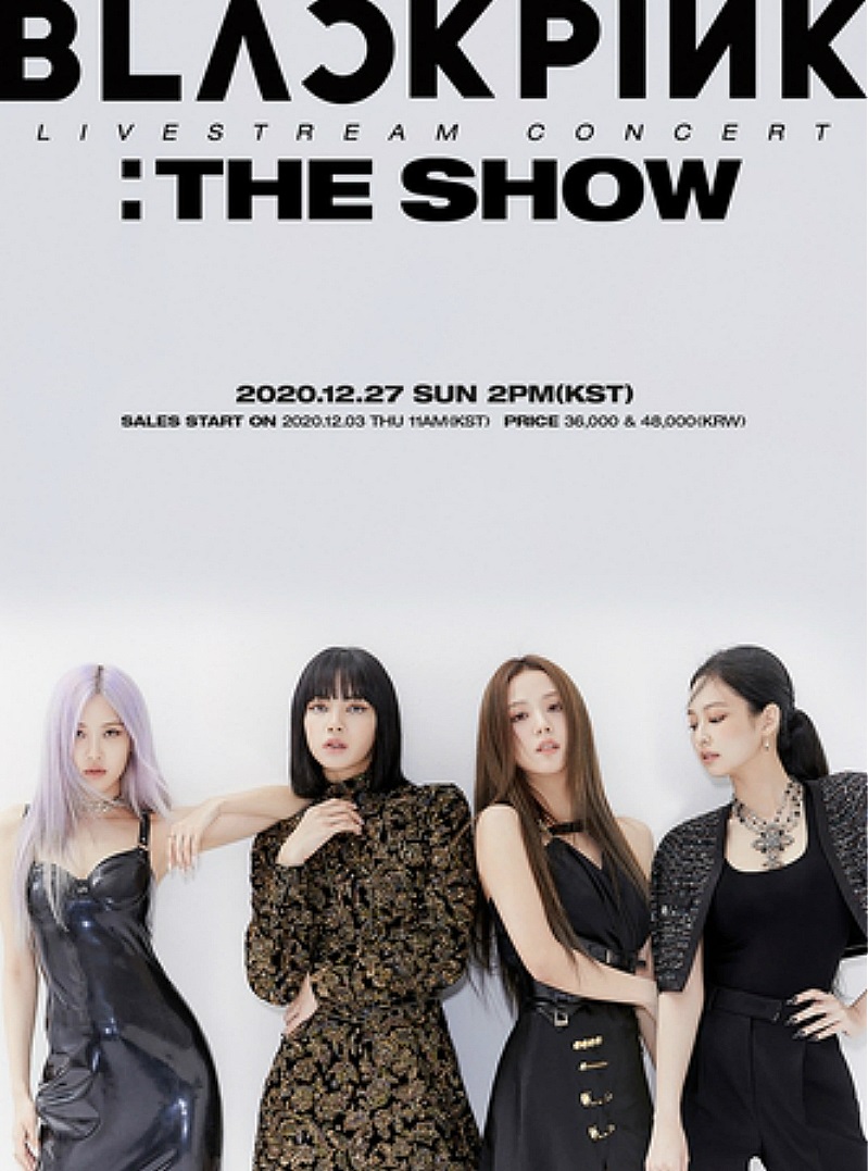 blackpink将于12月27日举办线上演唱会