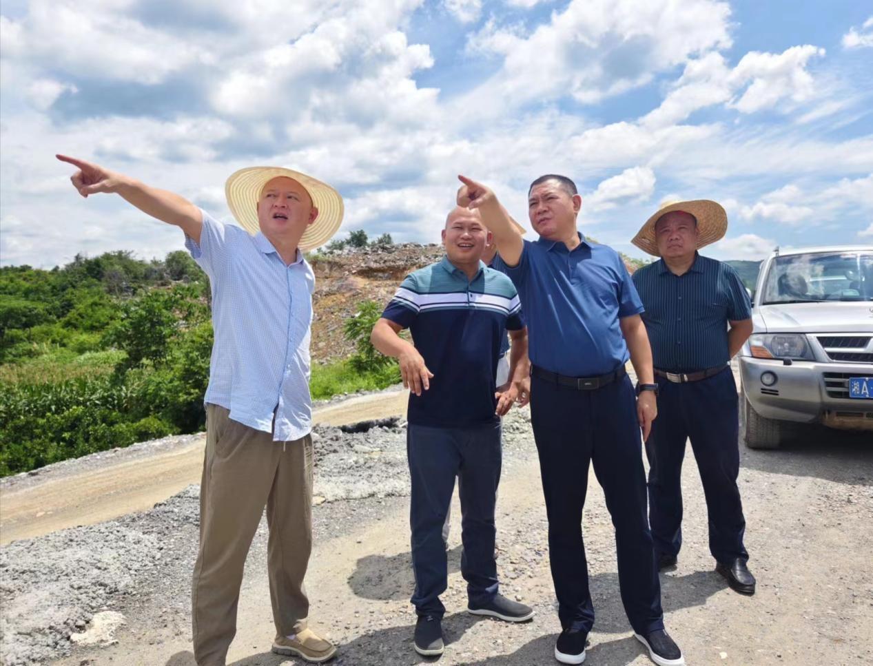 东安:周海雄调研永新高速公路(东安段)建设进展情况