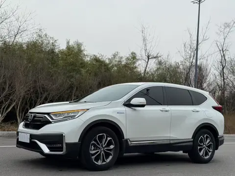 2021款二手本田crv油电混动,3万公里仅14.8万