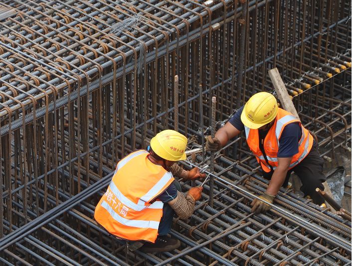 天津地铁8号线延伸工程首个车站主体结构顺利封顶