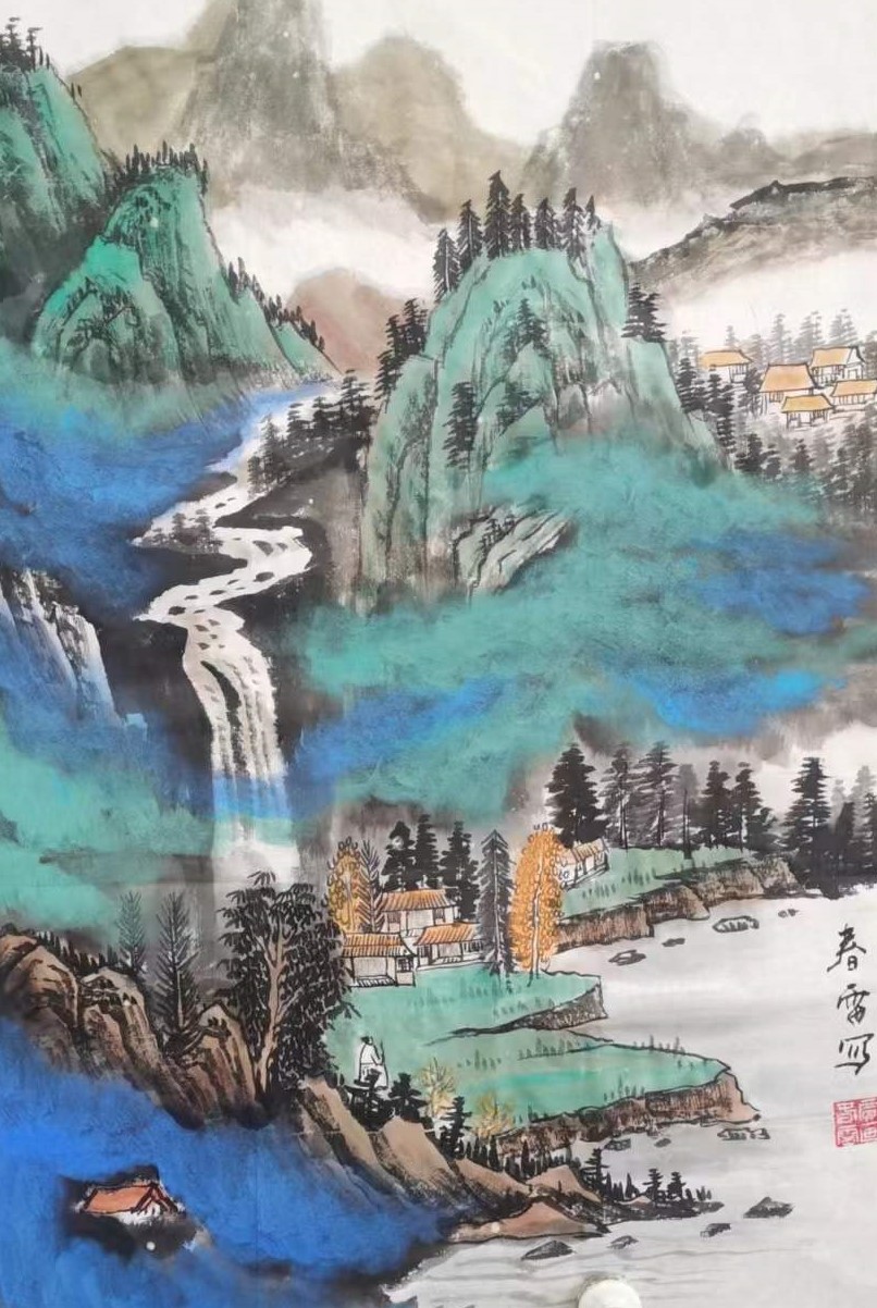 贾春雷画家,海派传承人