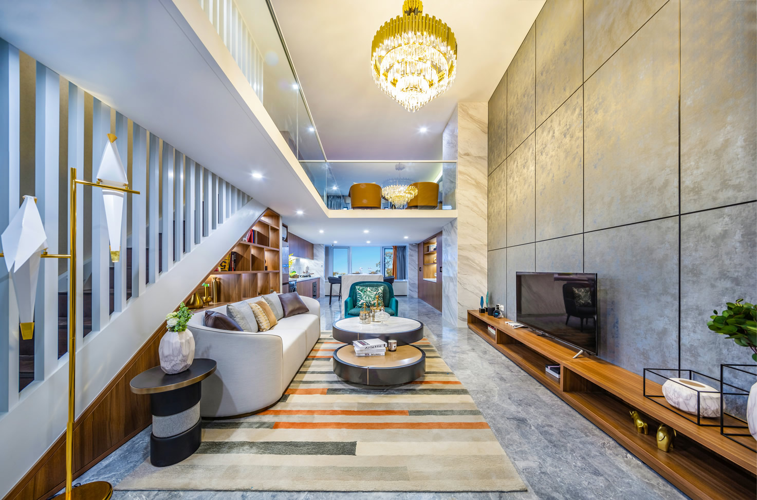 三湘印象森林海尚城loft公寓送精装是什么样的?