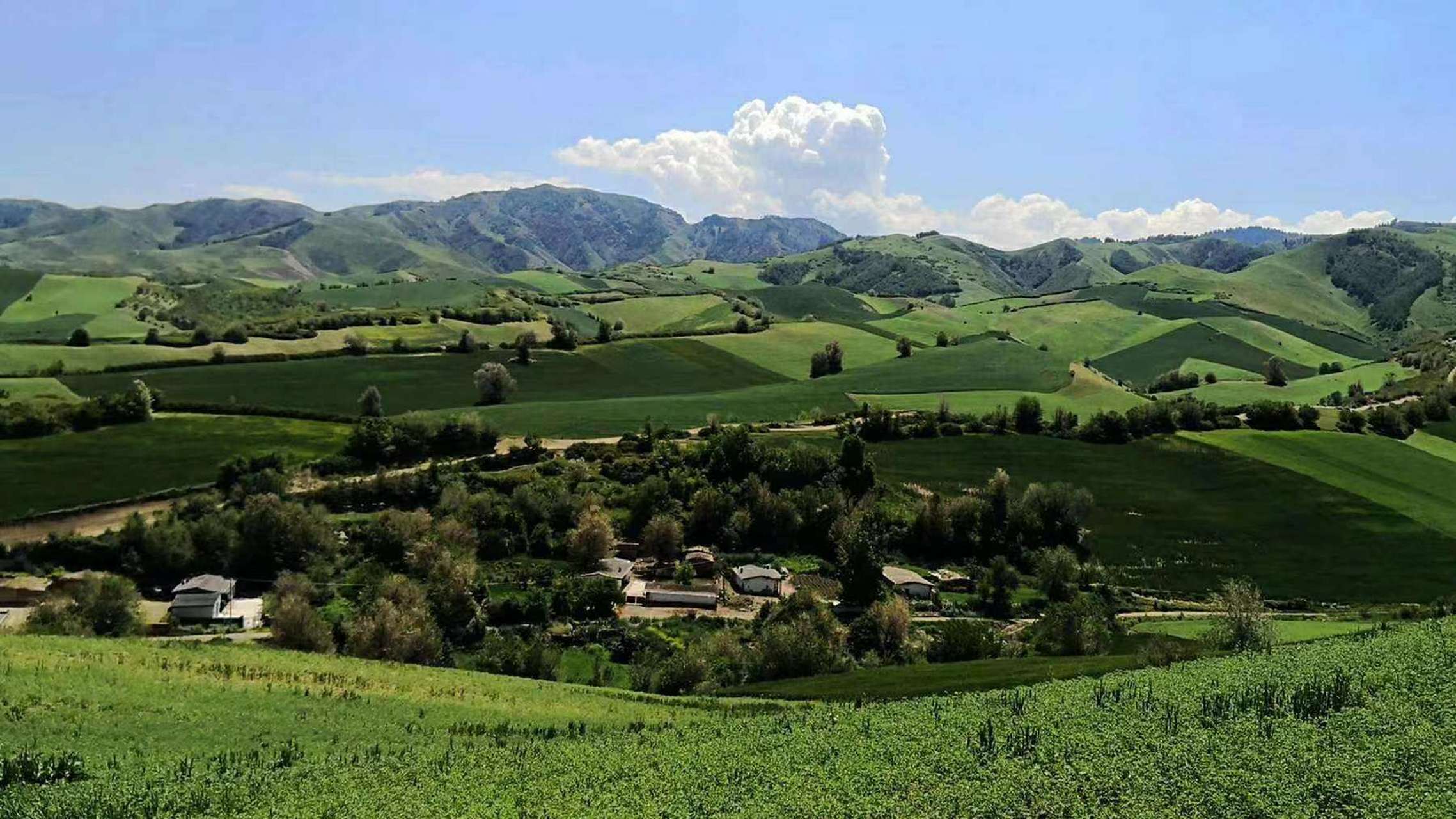 [原文:去木垒马圈湾走音乐公路,.