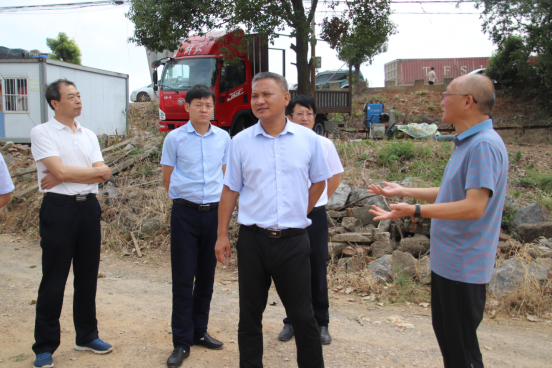 曹晓革到龙感湖开展巡湖工作