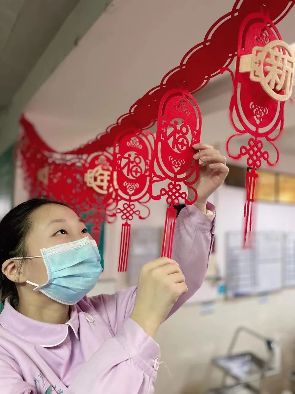 我院各科室积极开展系列活动共迎新春佳节