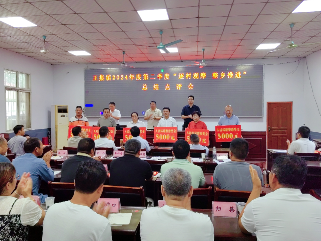 新野县王集镇:逐村观摩亮成绩 蓄势攻坚创"五星"
