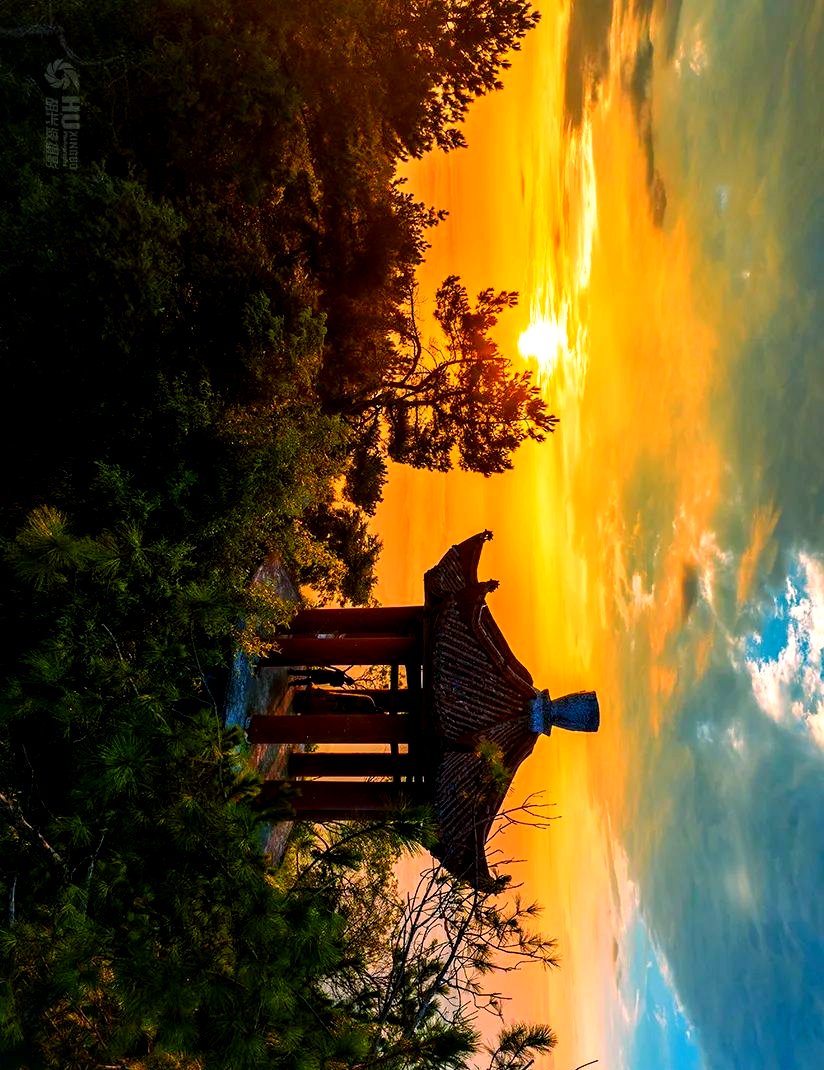 垫江风光摄影新探:宝鼎山巍峨之景