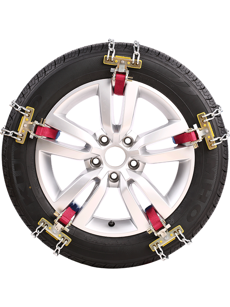 汽车使用防滑链注意事项:错误安装可能会损坏轮胎