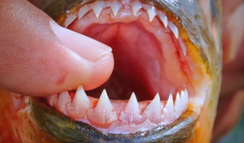 除了下颚,一些鱼类还在嘴唇,舌头甚至食道等部位长有牙齿,这些牙齿的