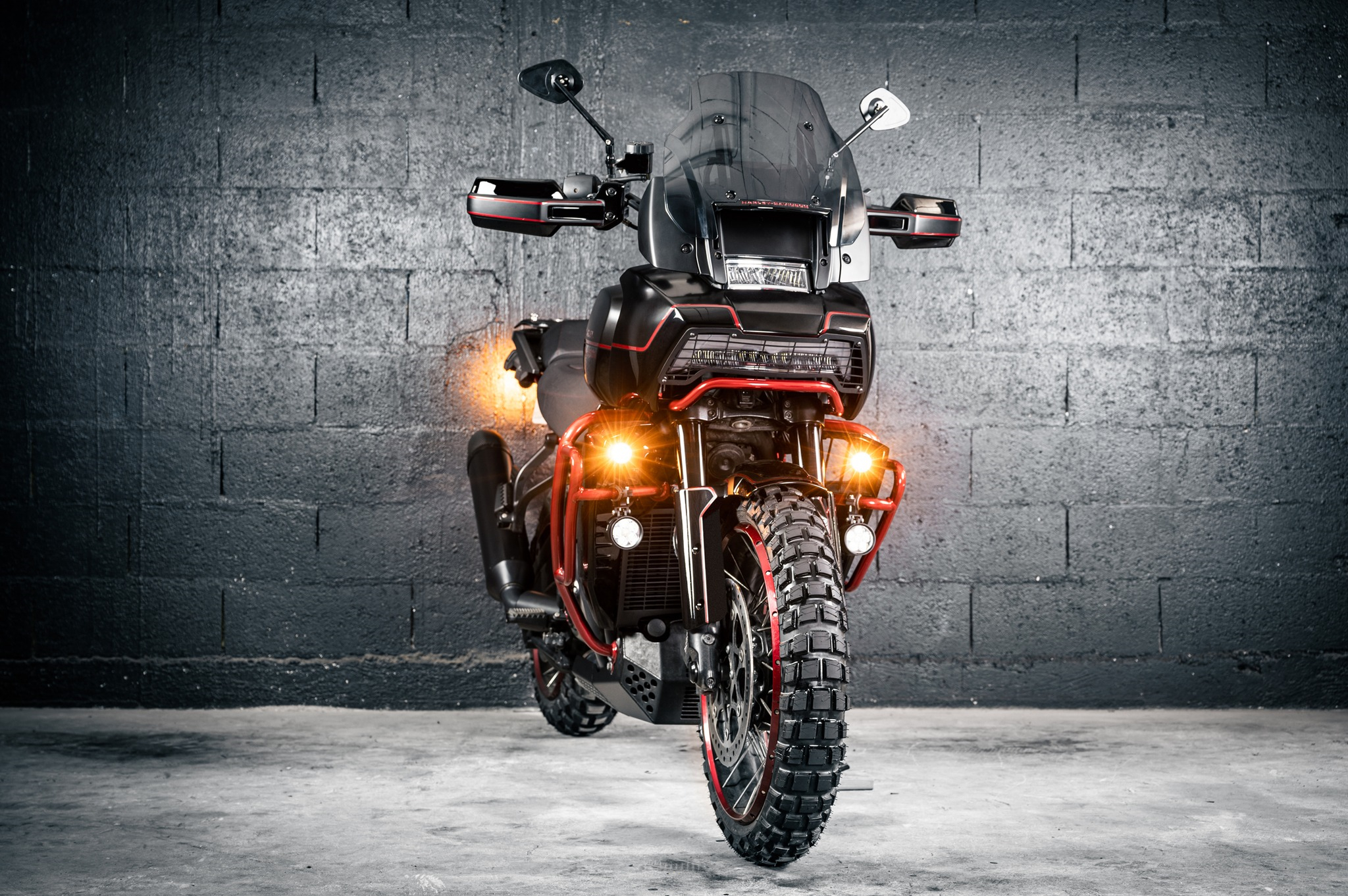 melk 40 哈雷泛美pan america改装欣赏