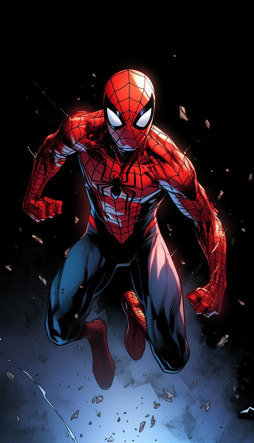 蜘蛛侠高清壁纸,让你的手机焕发英雄色彩