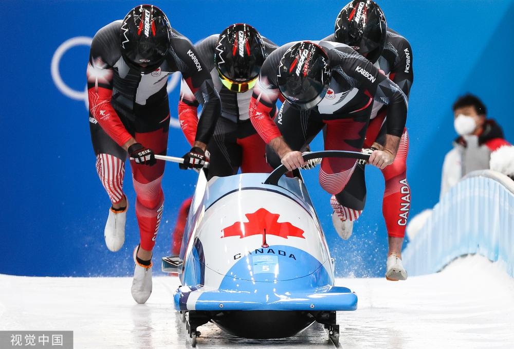「图」四人雪车-德国弗朗西斯科·弗里德里希队得冠