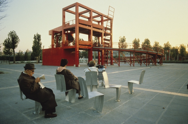 伯納德·屈米,拉維萊特公園,巴黎,1982-1998年巴黎,蓬皮杜中心,法國