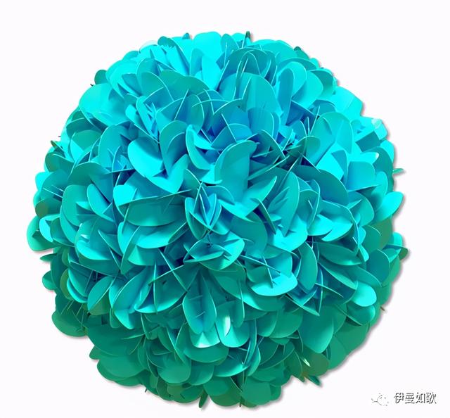 超漂亮3d立体纳米花,2 min轻松搞定