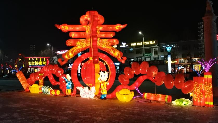 营造新年氛围图片