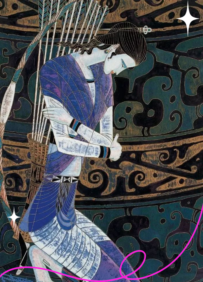 现代重彩画大师丁绍光的艺术世界探秘