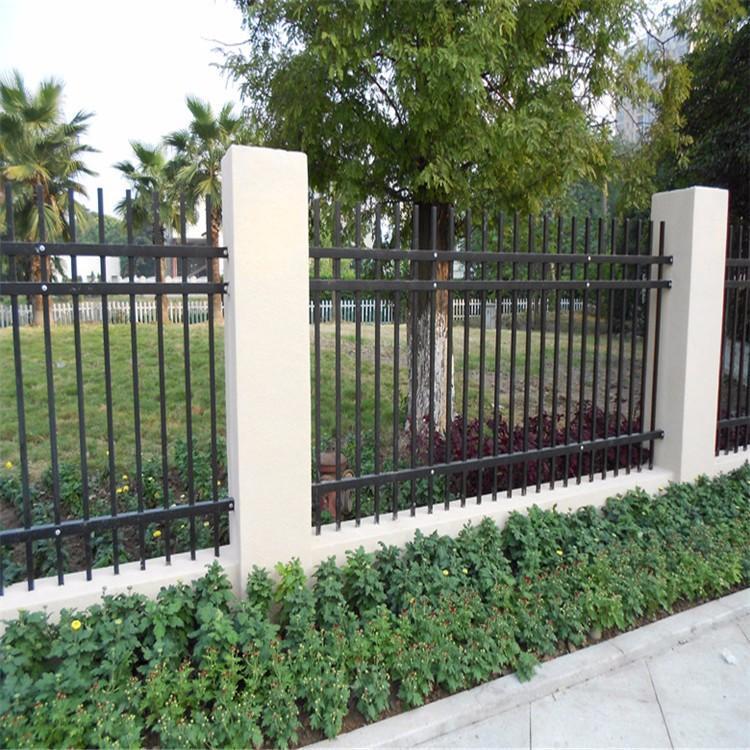 铁艺栏栅 锌钢护栏 小区学校庭院别墅围栏围挡 支持定制