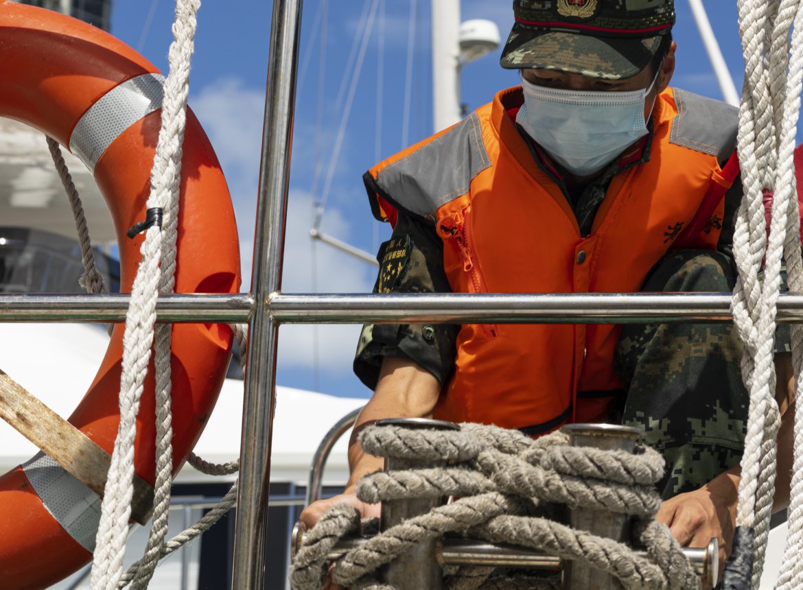 已启动防台风工作预案 海南海警局:保证辖区渔船民生命财产安全